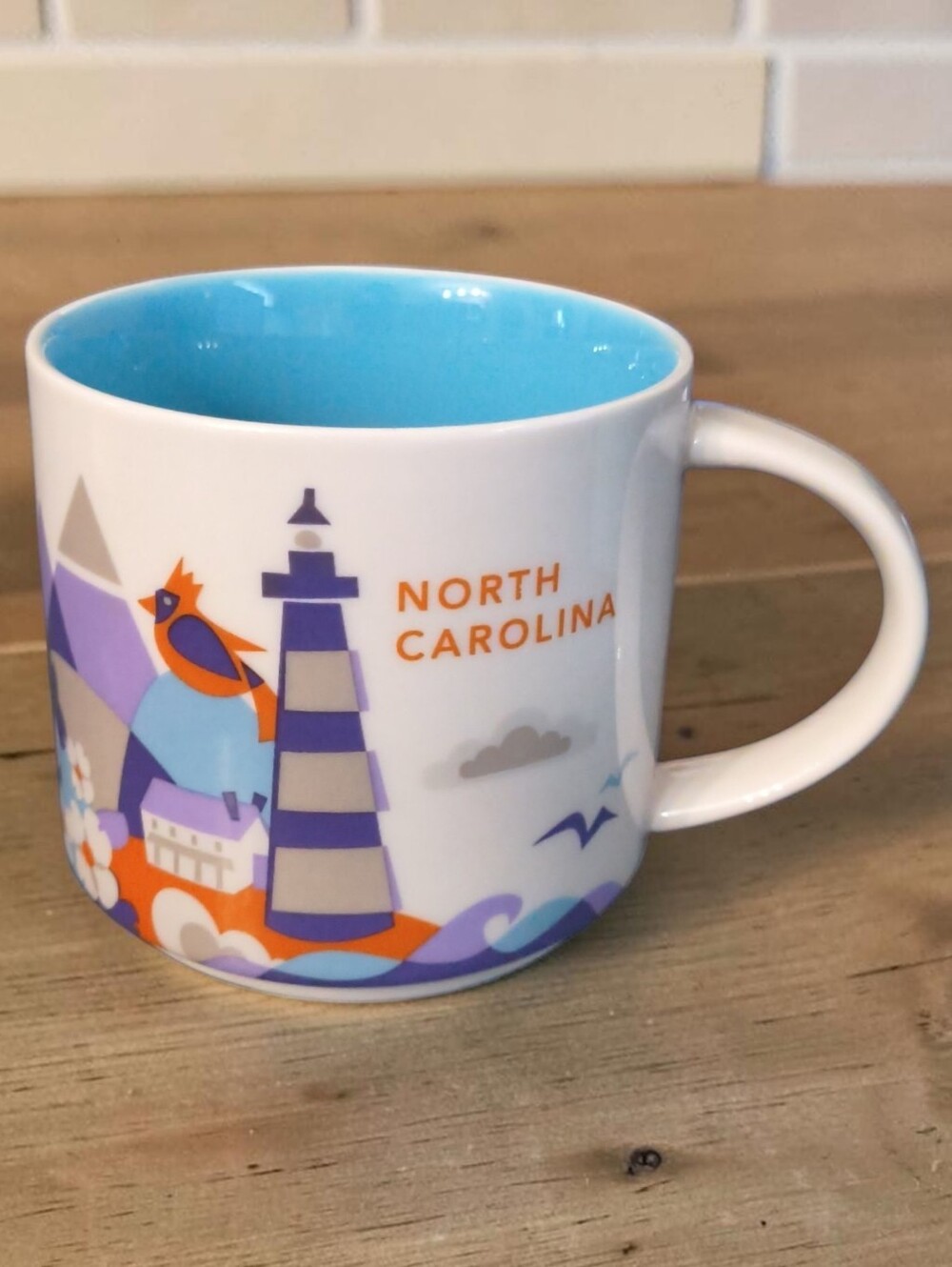 Starbucks North Carolina You Are Here Collection Mug